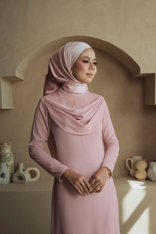 Soraya Dress - Rose Gold